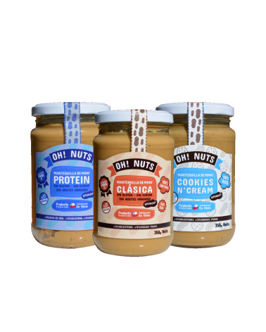 Pack 3 mantequillas de 350g