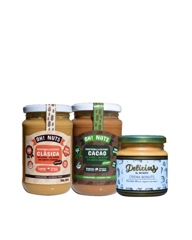 Pack 2 Mantequillas de maní...